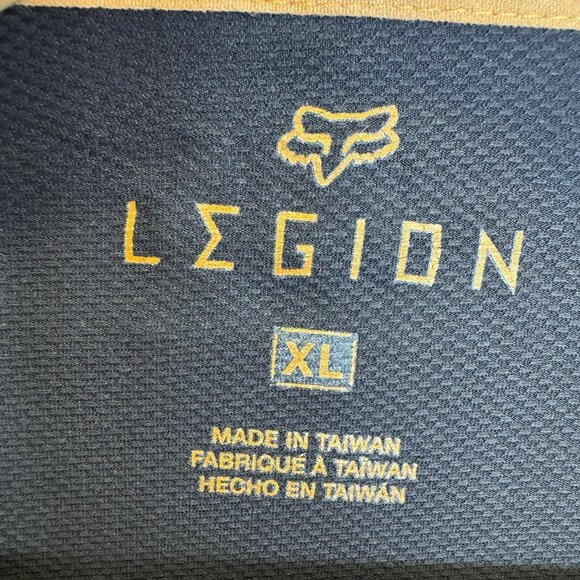 Fox Racing Legion LT Jersey Mens Size XL Off-Road MX Motocross Black Gray Shirt - Picture 3 of 4